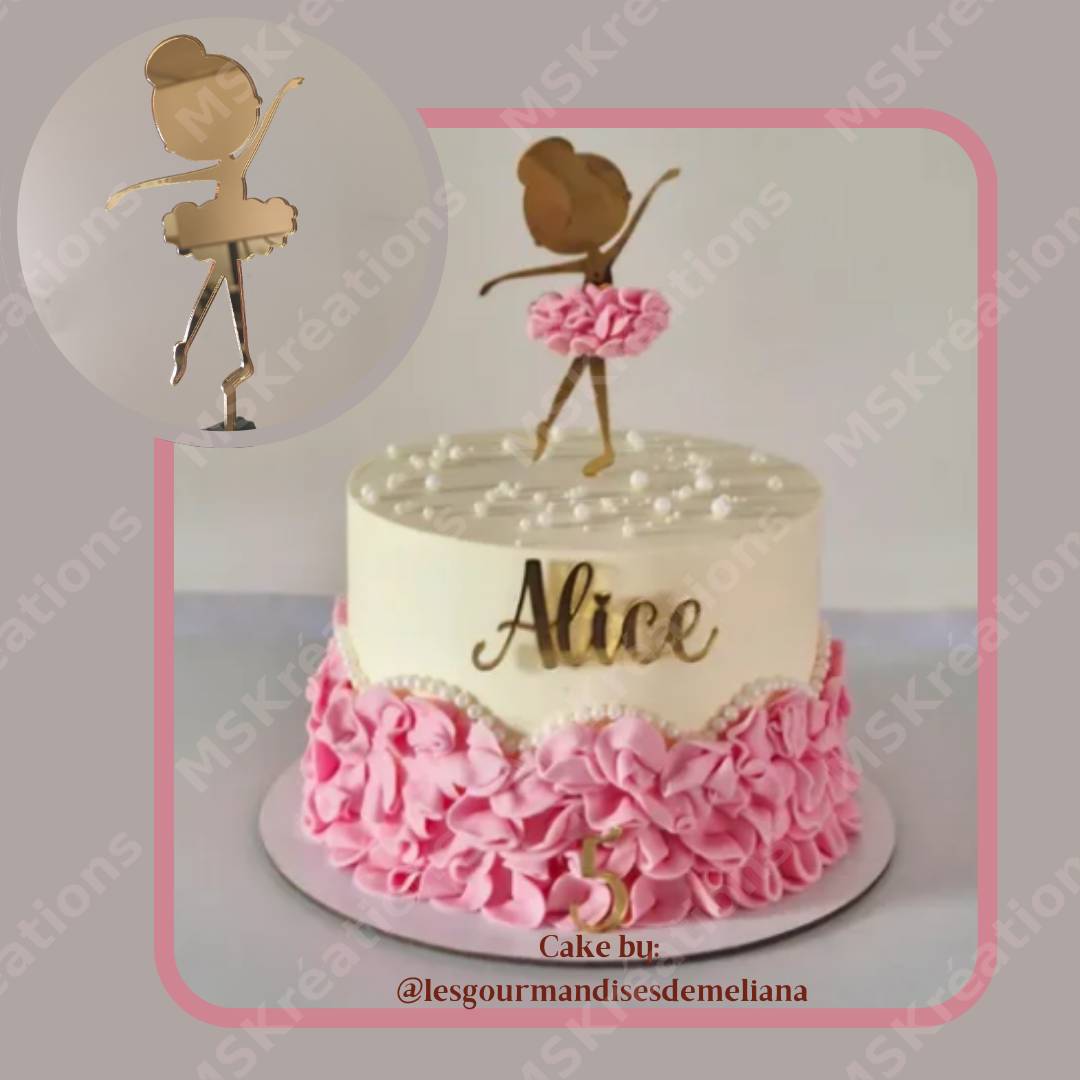 CakeTopper Ballerine