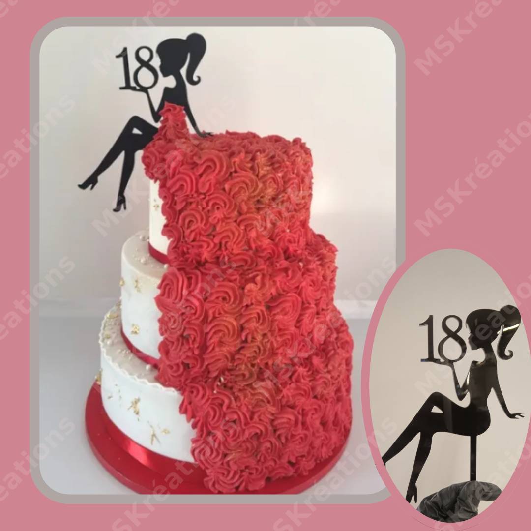 CakeTopper Fille âge