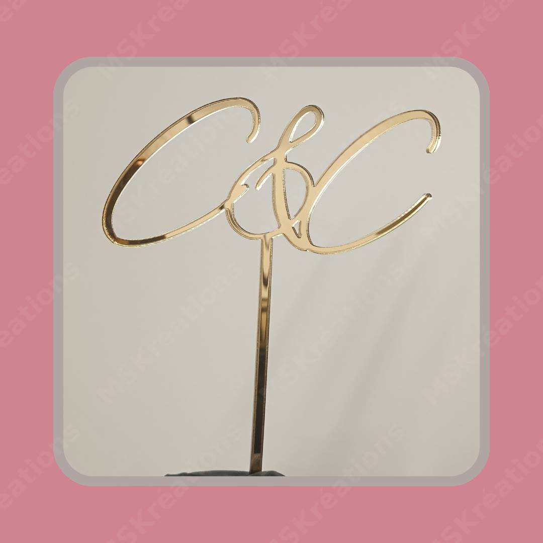Initiales Mariage M2