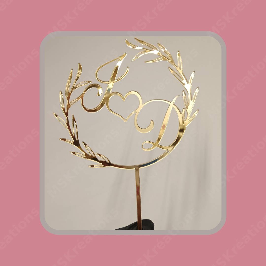 Initiales Couronne