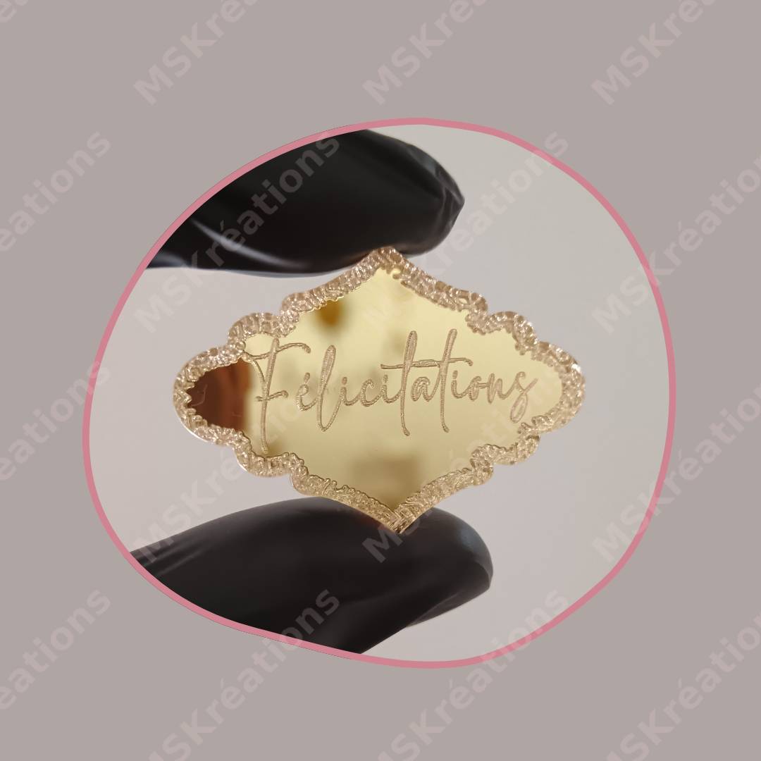 Lot 10 Pastilles Félicitations
